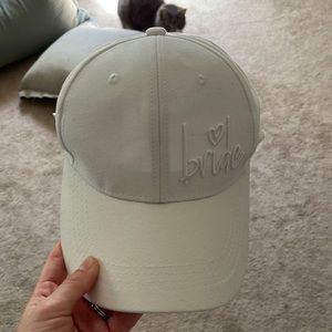 Bride baseball cap
